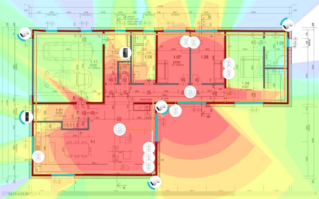 Stavba rodinného domu: příprava pro internet, kamery a Wi-Fi